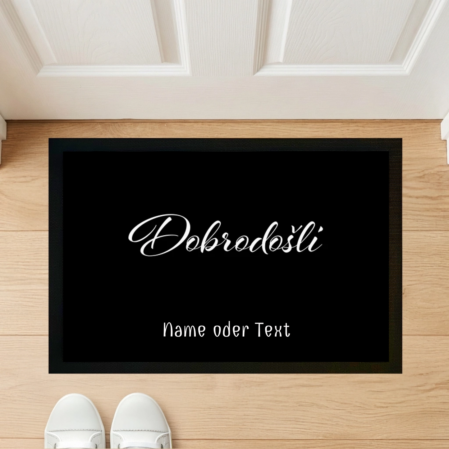 Willkommen International - Indoor Fußmatte 60×40 cm