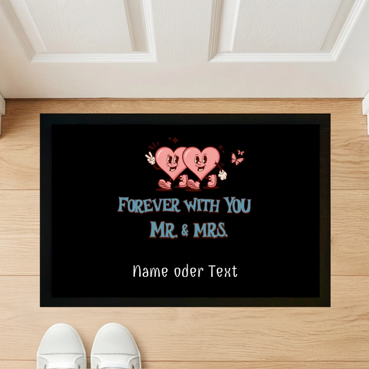Forever with you - Indoor Fußmatte 60×40 cm